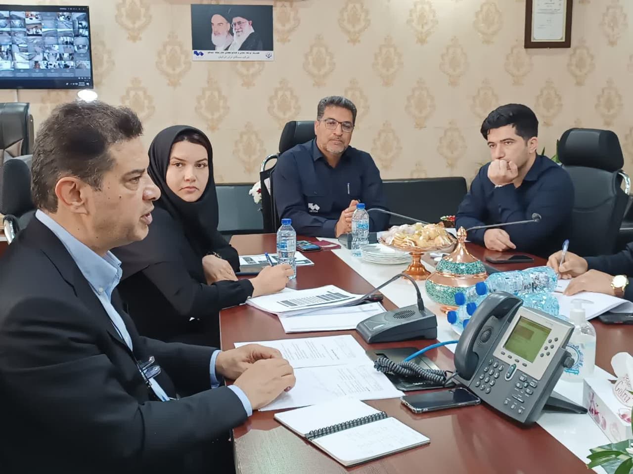  جلسه ارزیابی تعالی سازمانی در ستاد مرکزی شرکت سمنگان ترابر ایرانیان