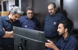 در تاریخ 8 مرداد ماه 1404 معاون محترم بهره برداری هلدینگ میدکو به همراه مدیر محترم تولید،مدیر محترم بهره وری و مدیریت دارایی های فیزیکی هلدینگ میدکو، از کارگاه ها و ستاد مرکزی شرکت سمنگان ترابر ایرانیان بازدید کردند.