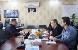 دیدار مدیرعامل و سرپرست فنی شرکت امیتکو با مدیرعامل شرکت سمنگان ترابر ایرانیان